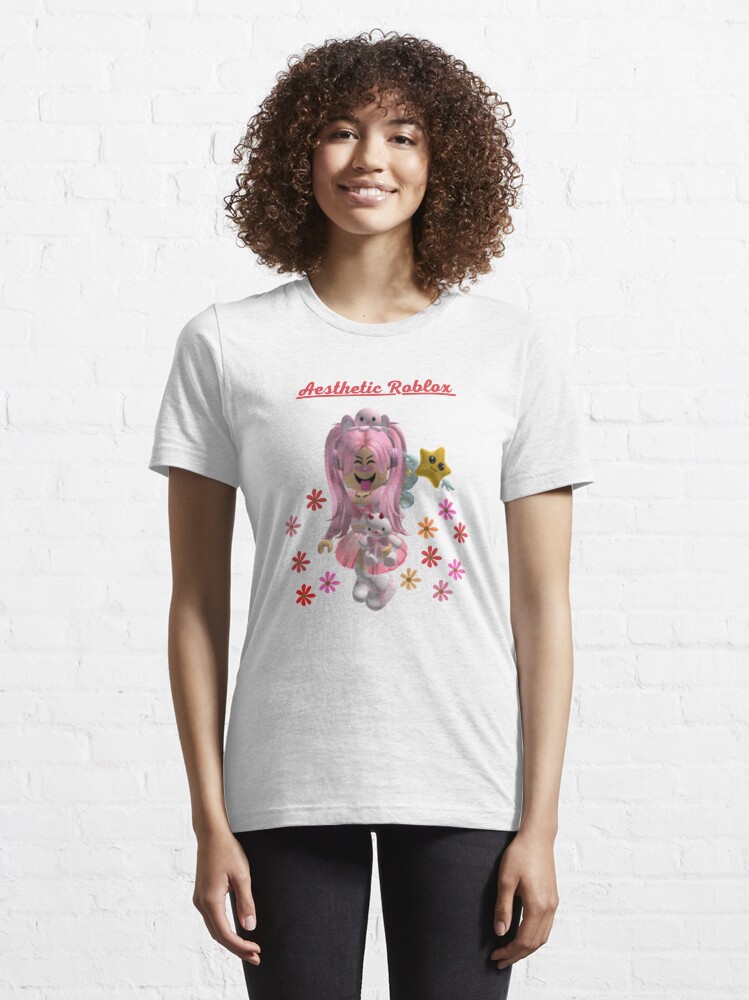 Aesthetic Roblox Girl Pink shirt - T Shirt Classic