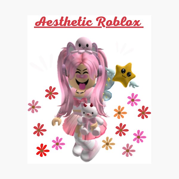 Beauty Aesthetic Roblox Girl  Sticker for Sale by Yourvaluesshop