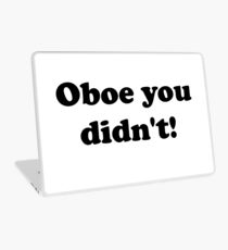 Oboe You Didn't! Laptop Skin