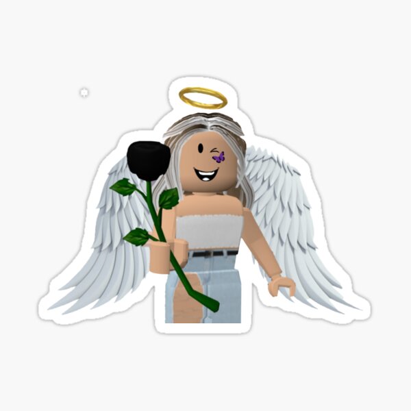 Aesthetic Roblox Girl Stickers for Sale
