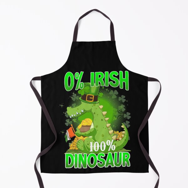 Item preview, 0% Irish 100% Dinosaur, Happy St Pat-Rex Day, St Patricks Day, Dinosaur Graphic, Lucky St. Pattys Day, Luckysaurus designed and sold by PECCATOR.