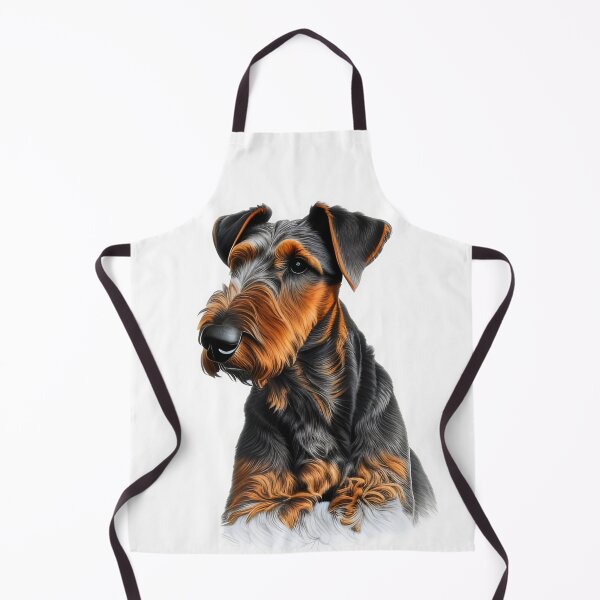 Item preview, Airedale Terrier, charcoal drawing, Ai Generated Art  designed and sold by ACC .