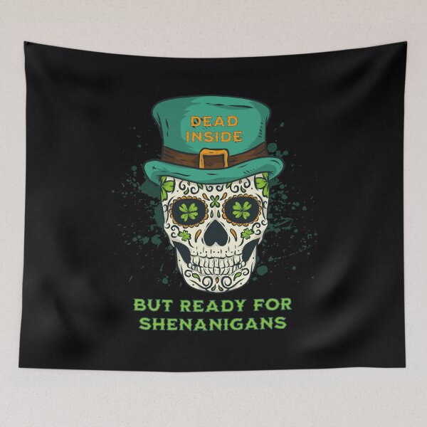 Item preview, Dead Inside but Ready for Shenanigans designed and sold by artfulnotebook.