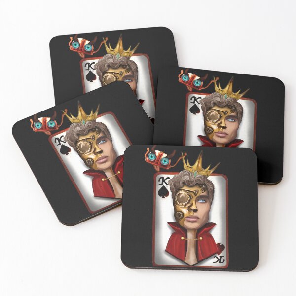 Item preview, Steampunk King & Thief - Fantasy art designed and sold by InkyGenies.