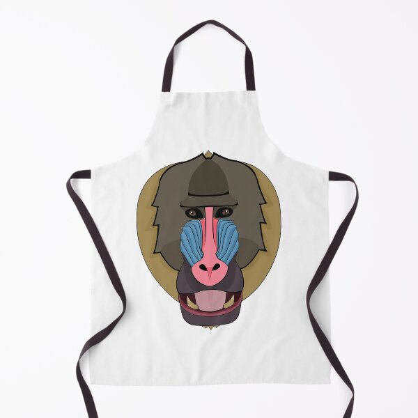 Item preview, Mandrill monkey face designed and sold by MaxFilms.