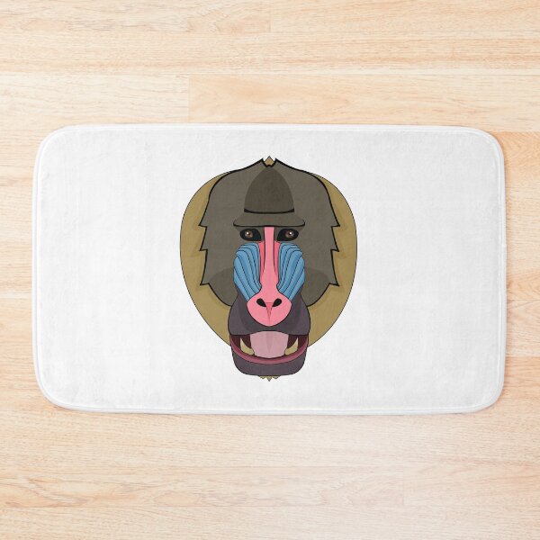 Item preview, Mandrill monkey face designed and sold by MaxFilms.