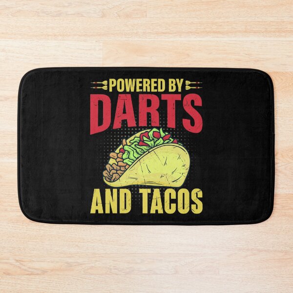 Item preview, Powered by darts and tacos designed and sold by FurioInc.