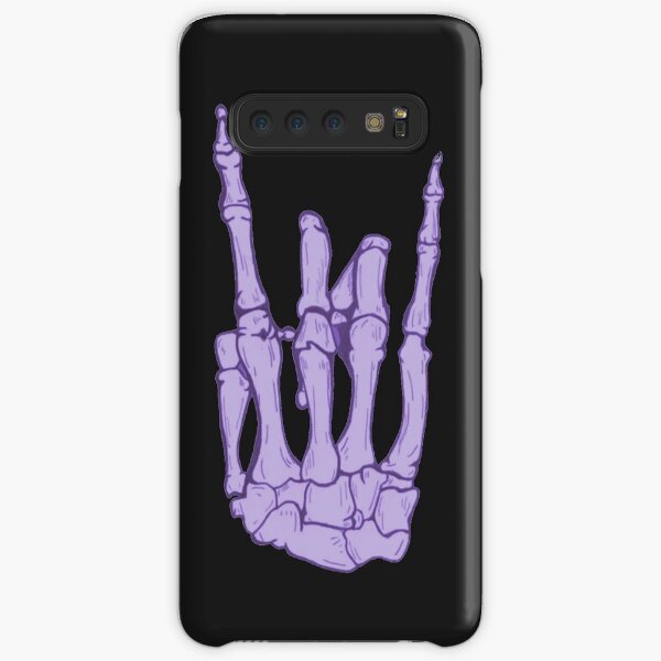 Skeleton hand | Lilac Samsung Galaxy Snap Case