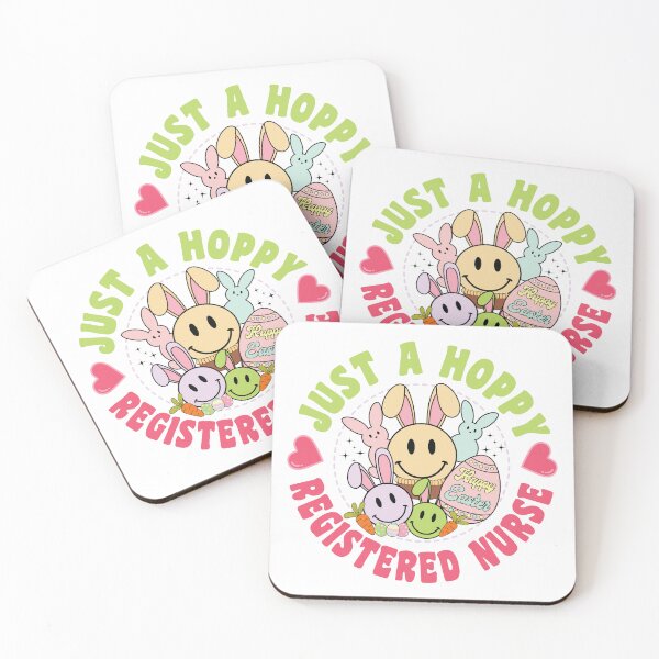 Item preview, Just a Hoppy Registered Nurse - T shirt and more... designed and sold by TaraGbear.
