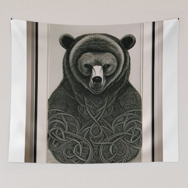 Item preview,  Celtic Bear designed and sold by CherryBlack.
