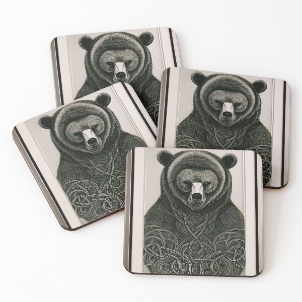 Item preview,  Celtic Bear designed and sold by CherryBlack.