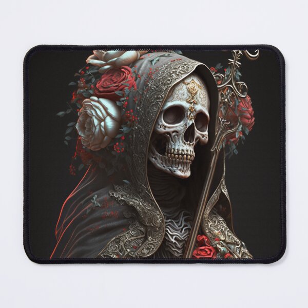 Item preview, Ornate Filigreed Santa Muerte designed and sold by ingutted.