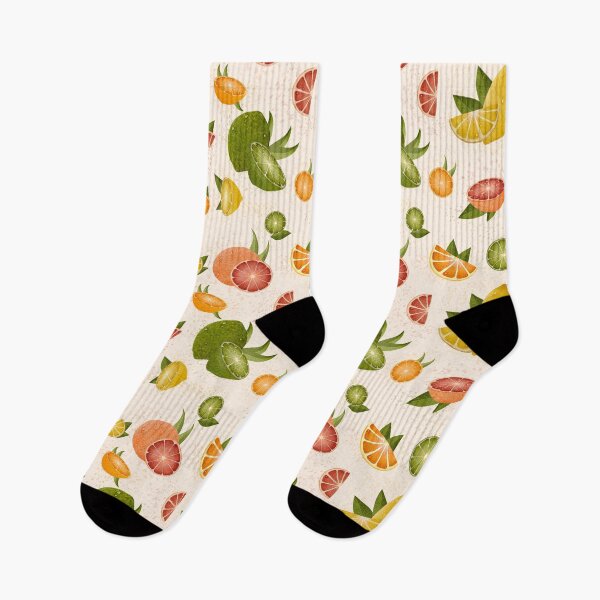 Item preview, Citrus Fruits / Lemon / Lime / Orange / Grapefruit - Seamless Pattern designed and sold by polyillustrates.