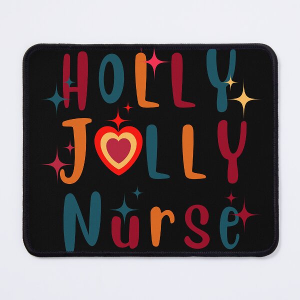 Item preview, Holly Jolly Nurse | Holly Jolly Christmas Gift designed and sold by Dubione2.