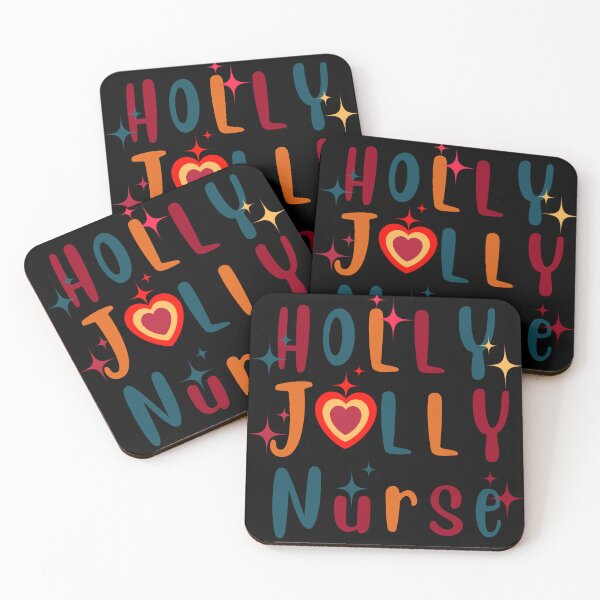 Item preview, Holly Jolly Nurse | Holly Jolly Christmas Gift designed and sold by Dubione2.