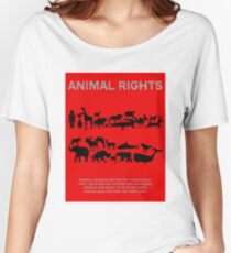 Animal Rights Women's Relaxed Fit T-Shirt