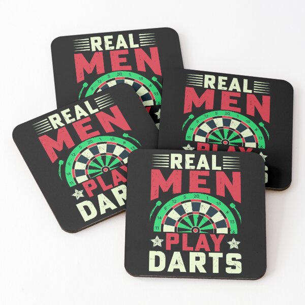 Item preview, Real men play darts designed and sold by FurioInc.