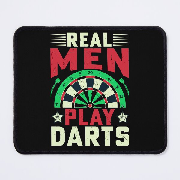 Item preview, Real men play darts designed and sold by FurioInc.