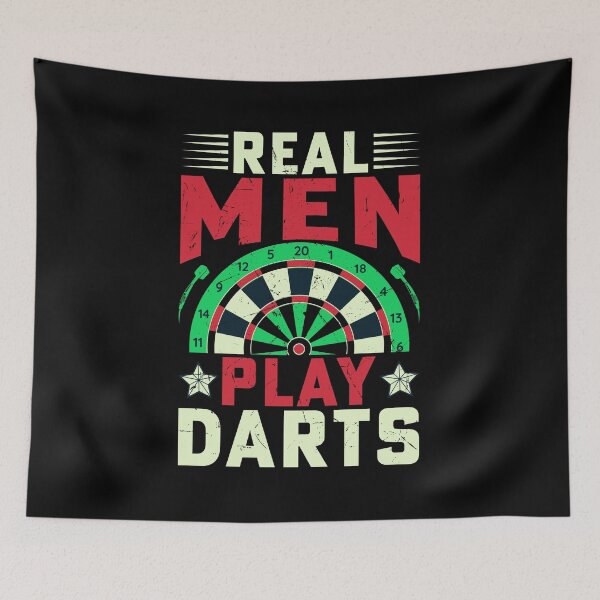 Item preview, Real men play darts designed and sold by FurioInc.