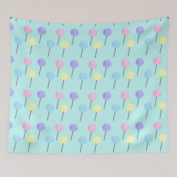 Item preview, pastel lollipops BABY BLUE designed and sold by IndigosCorner.