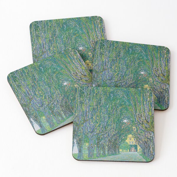 Item preview, Gustav Klimt Landscape - Avenue in Schloss Kammer Park designed and sold by NewNomads.
