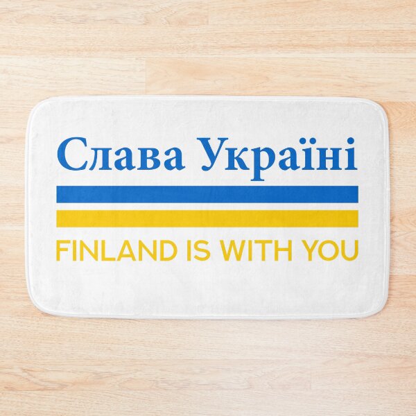 Item preview, Slava Ukraini | Слава Україні | Finland support Ukraine designed and sold by ShineEyePirate.