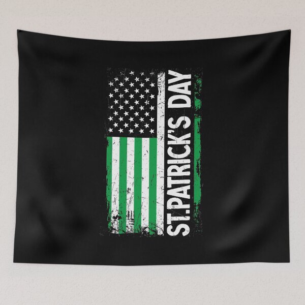Item preview, The Saint Patrick's Day us flag designed and sold by PECCATOR.