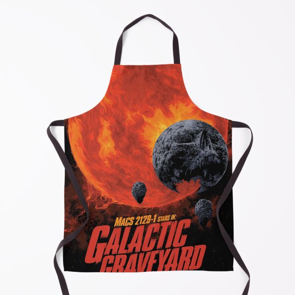 Item preview, GALACTIC GRAVEYARD macs2129-1 NASA Galaxy of Horrors Halloween Wall Art designed and sold by retroposters.