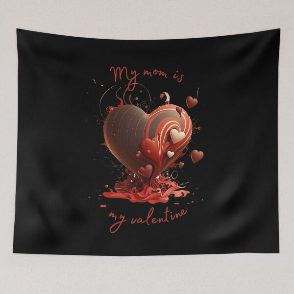 Item preview, My mom is my valentine | Valentine's day designed and sold by BinouDesign.