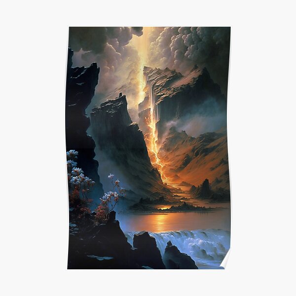 “Fantasy Landscapes 4” Poster