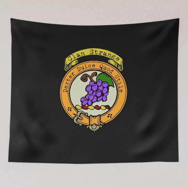 Item preview, Strange Clan Surname crest designed and sold by BagTown Clans.