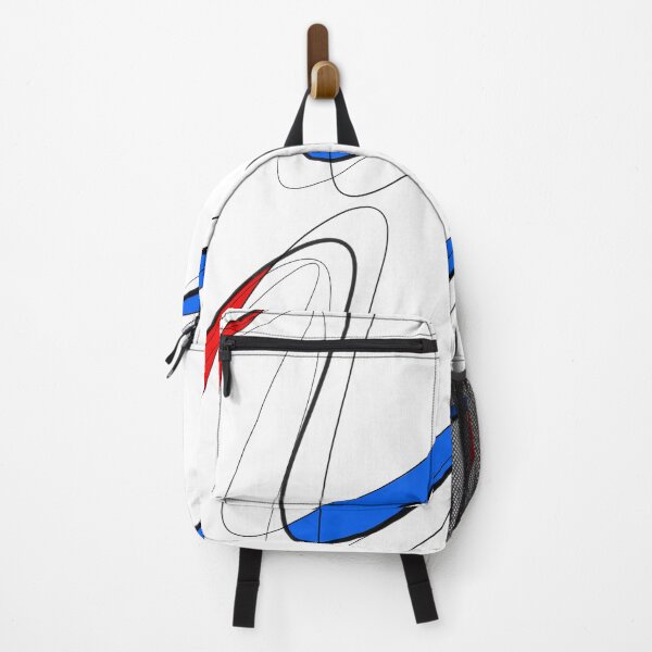 Item preview, Abstract Red and Blue lines designed and sold by Carmen Gomez.