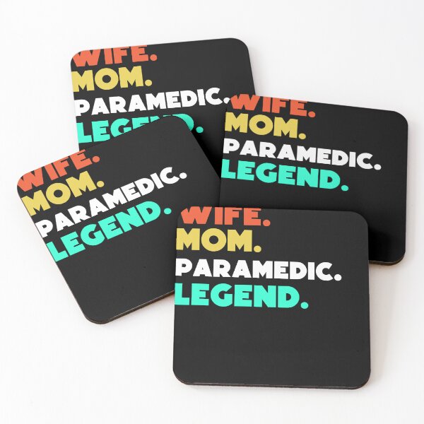 Item preview, Wife.Mom.Paramedic.Legend. designed and sold by HerbalBlue.