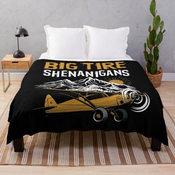 Item preview, Big Tire Shenanigans STOL Airplane Backcountry Bush Pilot designed and sold by Uppercase Tees.