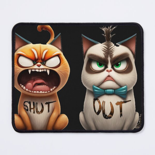 Item preview, Shut Out - The Great Pet Debate designed and sold by DArtfulStudio.