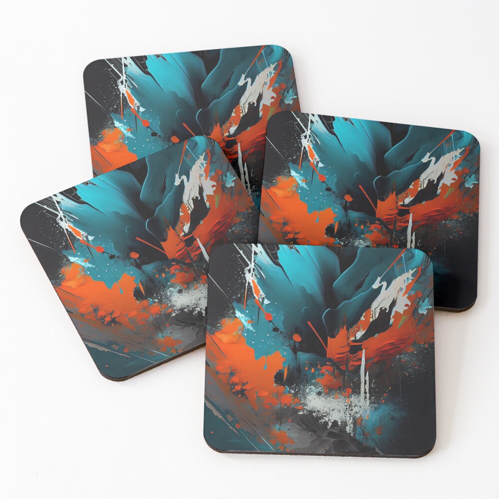 Item preview, Coasters (Set of 4) designed and sold by RavnWorX.