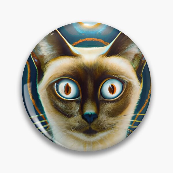 Item preview, Mystic Siamese Cat designed and sold by WorldOfFairies.
