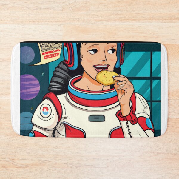 Item preview, Retro Astronauta Vintage I Love Pupusas y Horchata | El Salvador designed and sold by kestrada2906.