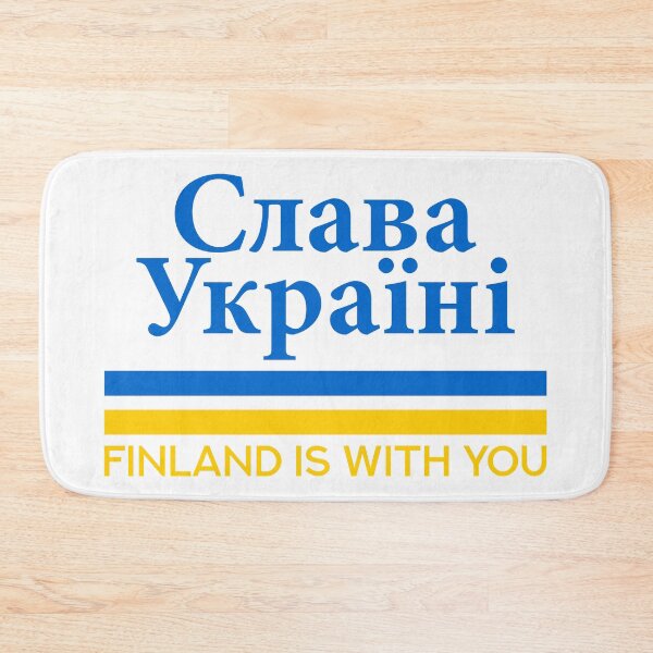 Item preview, Slava Ukraini | Слава Україні | Finland support Ukraine designed and sold by ShineEyePirate.
