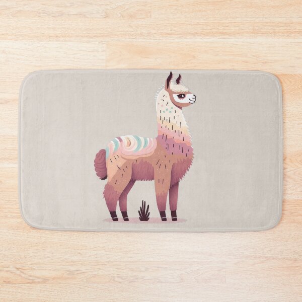 Item preview, Cute Huggable Llama in Pastel Colors designed and sold by quick-drops.