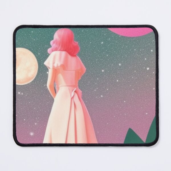 Item preview, Retro girl walking at night designed and sold by Girly-Universe.