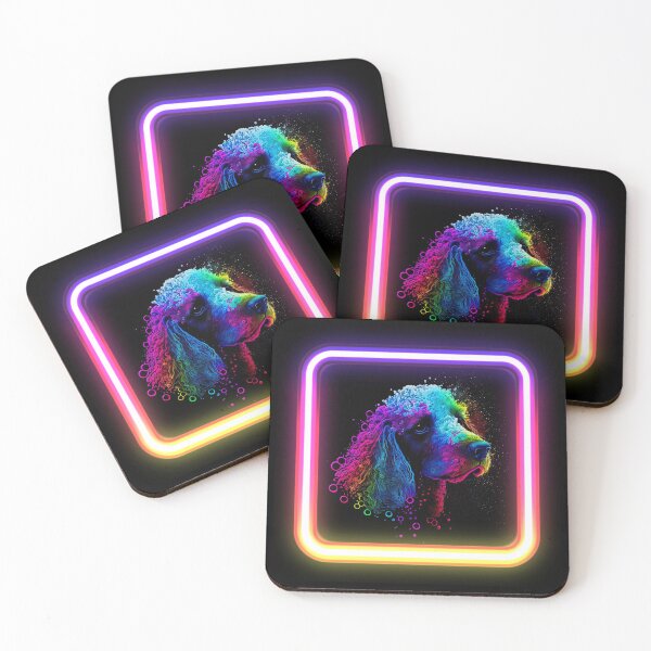 Item preview, Poodle Neon Splatter Insta Dog designed and sold by The-Vault.
