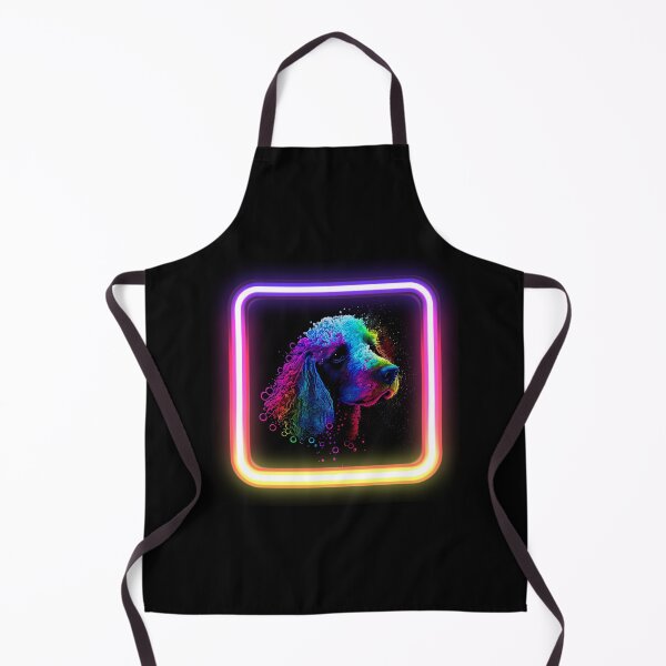 Artikelvorschau, Pudel Neon Splatter Insta Hund entworfen und verkauft von The-Vault.