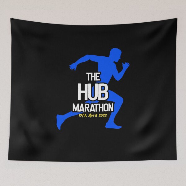 Item preview, Marathon April 17, 2023 in the Hub of the Universe designed and sold by Shirt-Expert.