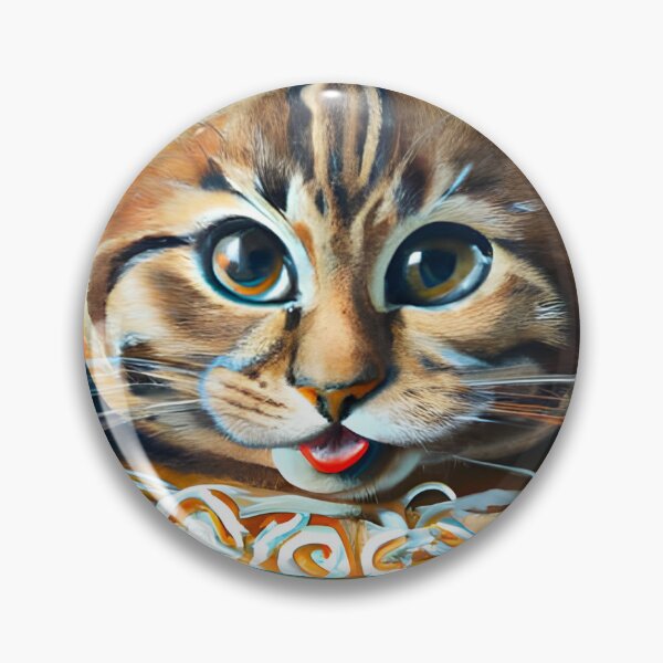 Artikelvorschau, Cat eating Ramen entworfen und verkauft von WorldOfFairies.