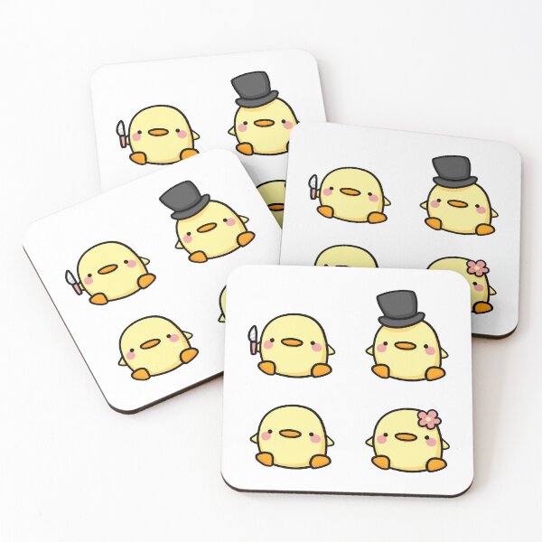Item preview, Duck with a knife and friends designed and sold by Nikamii.