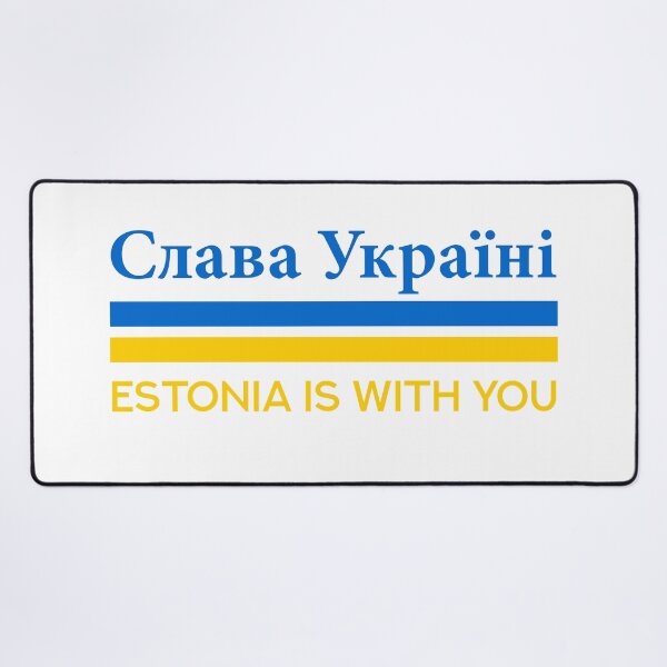 Item preview, Slava Ukraini | Слава Україні | Estonia support Ukraine designed and sold by ShineEyePirate.
