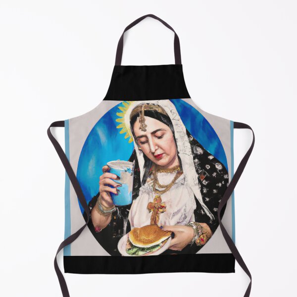 Item preview, Our Lady Mary Retro Vintage I Love Pupusas and Horchata | El Salvador designed and sold by kestrada2906.