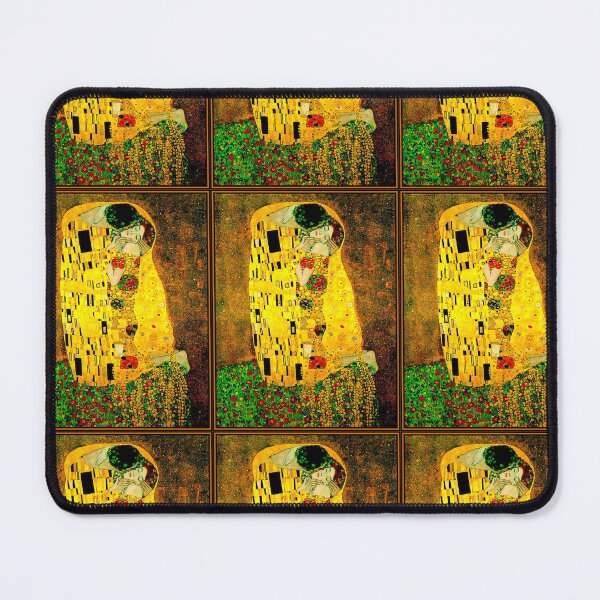 Item preview, THE KISS ; Gustav Klimt Vintage Art Collage Print designed and sold by posterbobs.