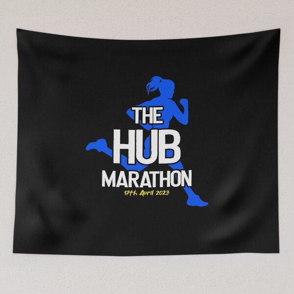 Item preview, Marathon April 17, 2023 in the Hub of the Universe designed and sold by Shirt-Expert.